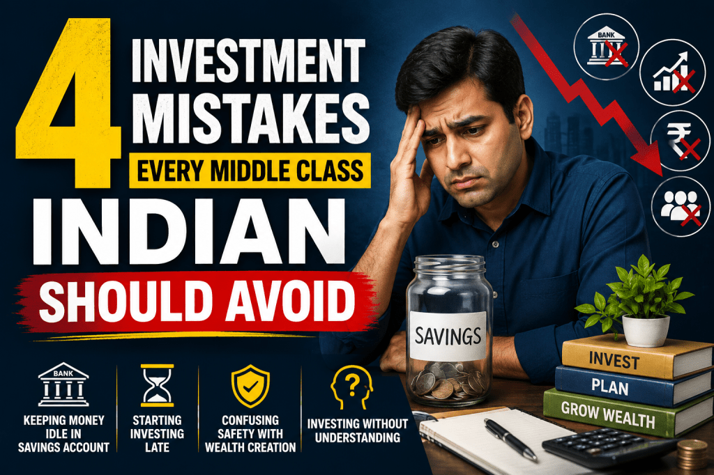 4 Investment Mistakes Every Middle Class Indian Should Avoid